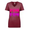 Next Level Apparel 1540 - Ladies' Ideal V-Neck Thumbnail