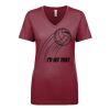 Next Level Apparel 1540 - Ladies' Ideal V-Neck Thumbnail
