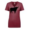 Next Level Apparel 1540 - Ladies' Ideal V-Neck Thumbnail