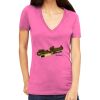 Tultex 214 - Ladies' Slim Fit Fine Jersey V-Neck Thumbnail