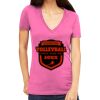 Tultex 214 - Ladies' Slim Fit Fine Jersey V-Neck Thumbnail