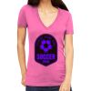 Tultex 214 - Ladies' Slim Fit Fine Jersey V-Neck Thumbnail