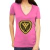 Tultex 214 - Ladies' Slim Fit Fine Jersey V-Neck Thumbnail