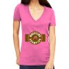 Tultex 214 - Ladies' Slim Fit Fine Jersey V-Neck Thumbnail