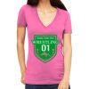 Tultex 214 - Ladies' Slim Fit Fine Jersey V-Neck Thumbnail